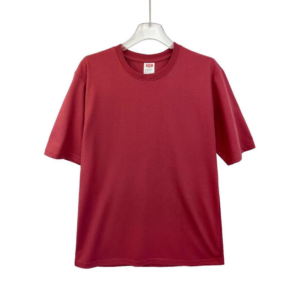 Men's and Women's High-Quality Cotton Crew Neck Short Sleeve T-Shirt – Versatile Summer Style for All Seasons