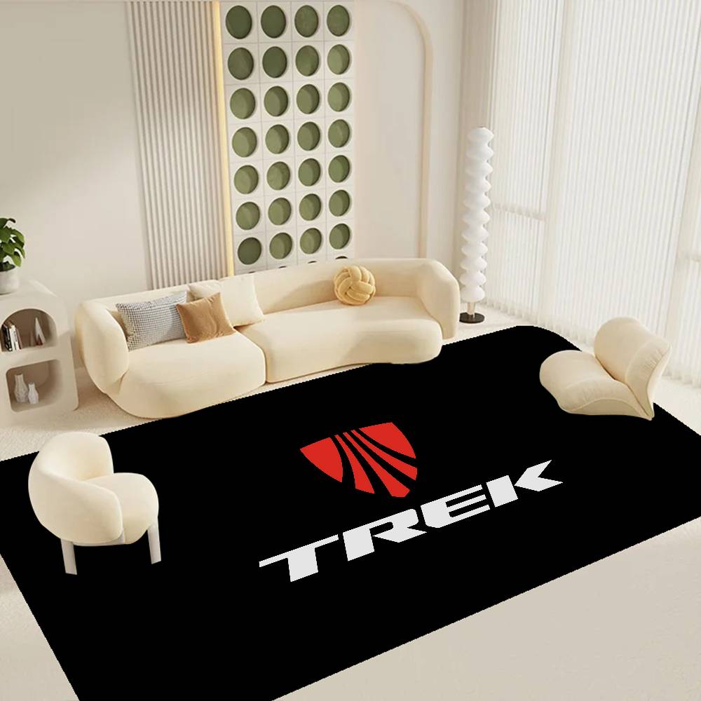 T-TREKS Bicycle Floor Mat Rectangle Anti-slip Home Soft Badmat Front Door Indoor Outdoor Mat Hotel Decor Mat