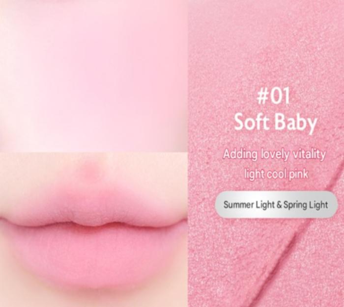 

[TWICE Jihyo PICK] Milk Touch Dear Thing Размытый эффект Smooth Touch Pot 01 Soft Baby