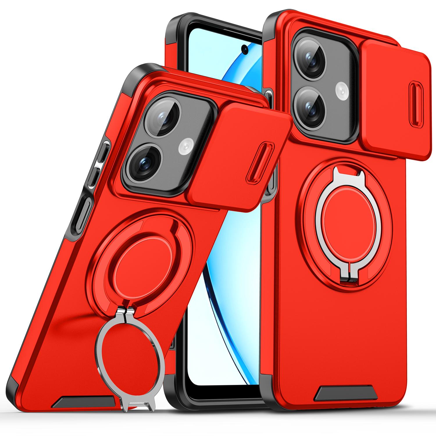

For Infinix Smart 10 Case Infinix Smart 10 Cover Magnetic Ring Armor Slide Camera Lens Case Magsafe Wireless Charge Cover Infinix Smart 10