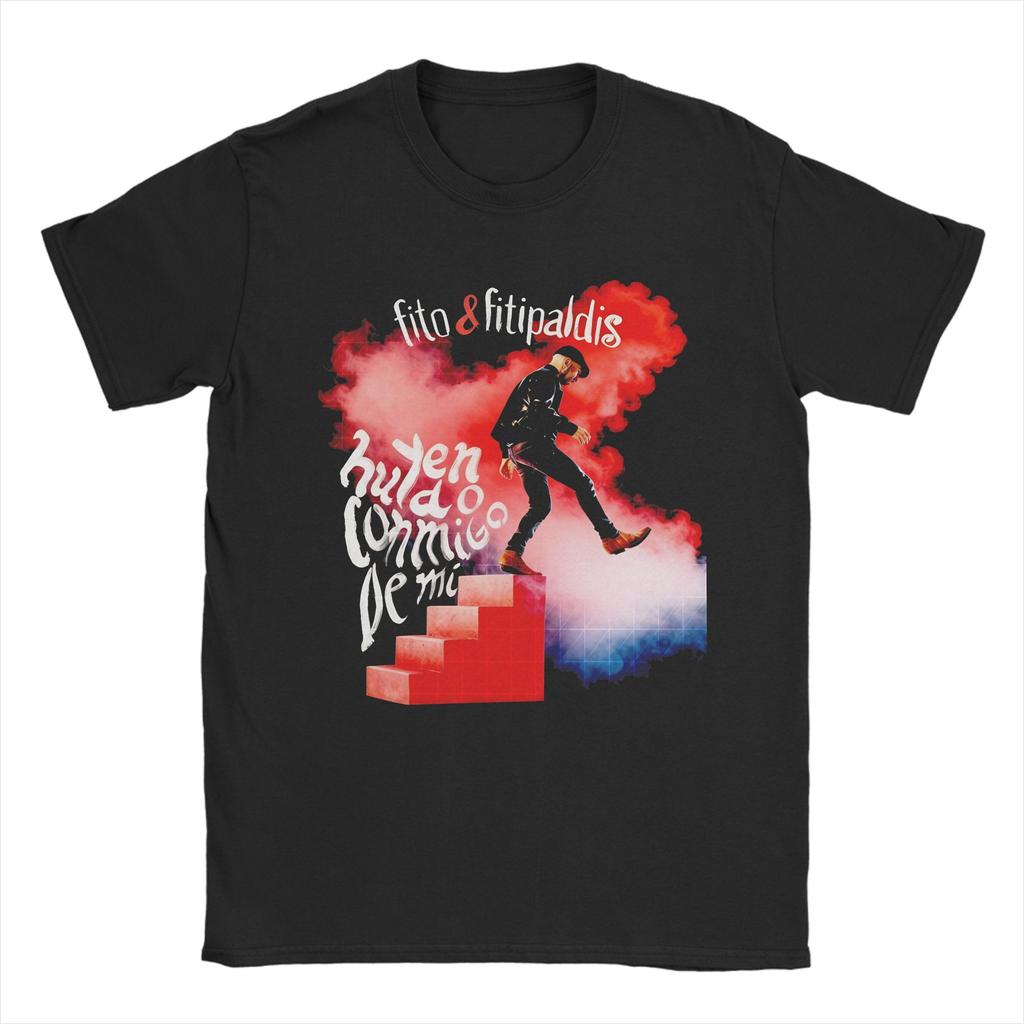 Fito y Fitipaldis Band Rock Bedruckte T-Shirts Unisex Damen 100% Baumwolle T-Shirt Kleidung
