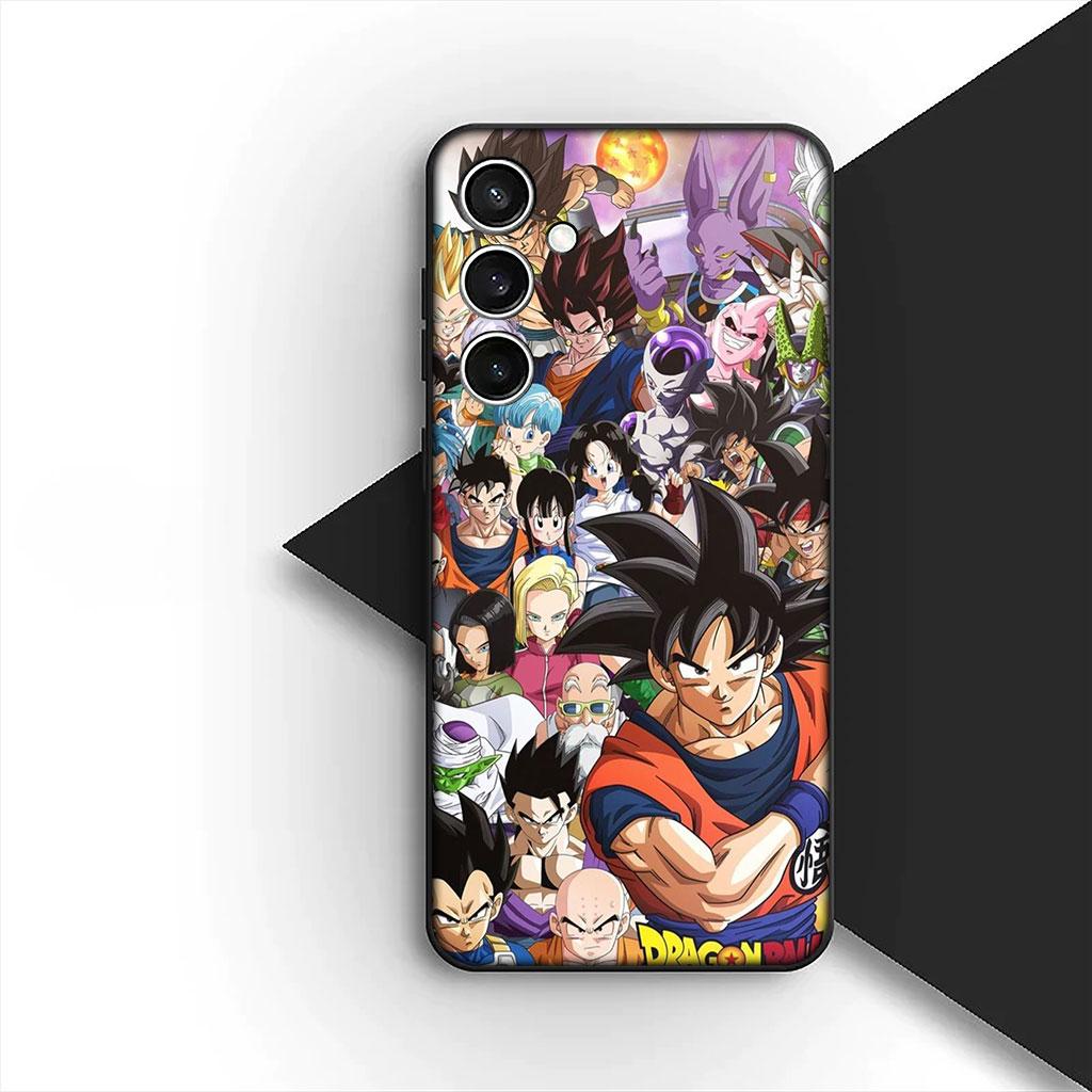 Cover per Telefono per Samsung Galaxy S22 S21 S20 FE Ultra Plus A07 A17 A15 A16 A25 A57 A37 Custodia Beerus Dragon Ball Goku Dragon Ball
