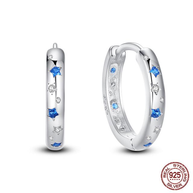 

Женские серьги-гвоздики из серебра 925 пробы со сверкающими цирконами, роскошные изысканные свадебные украшения для помолвки, подарок для девушки белый