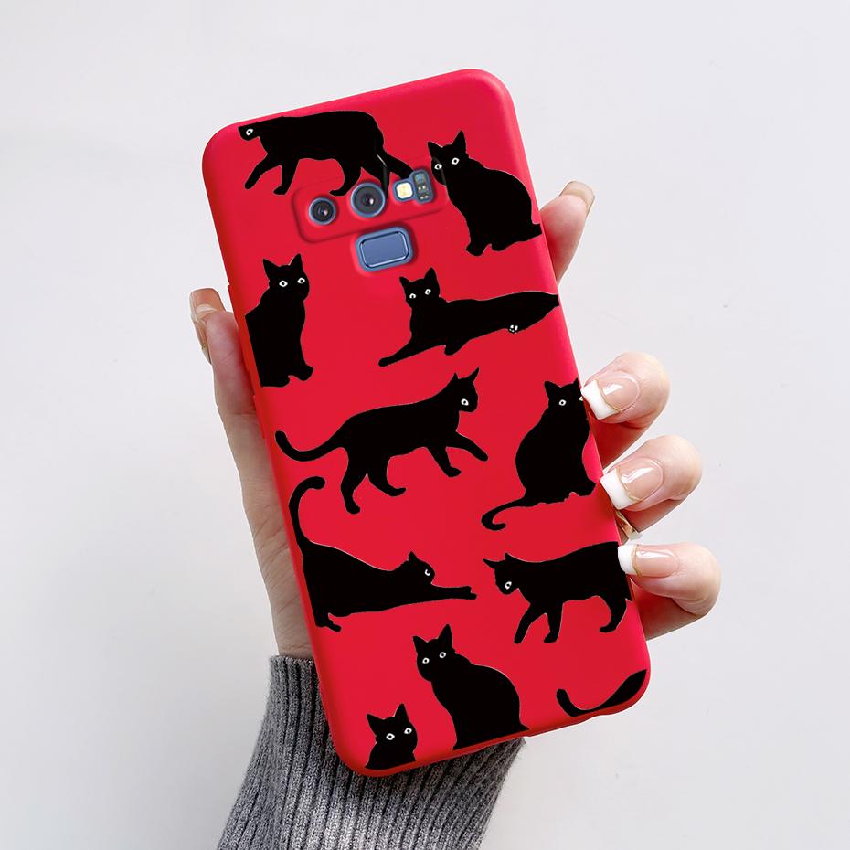 Für Samsung Galaxy Note 9 Hülle 6,4'' Niedliches Kaninchen Panda Silikon Weiches TPU Rückseite für Samsung Note 9 SM-N960F N9600 Handyhülle