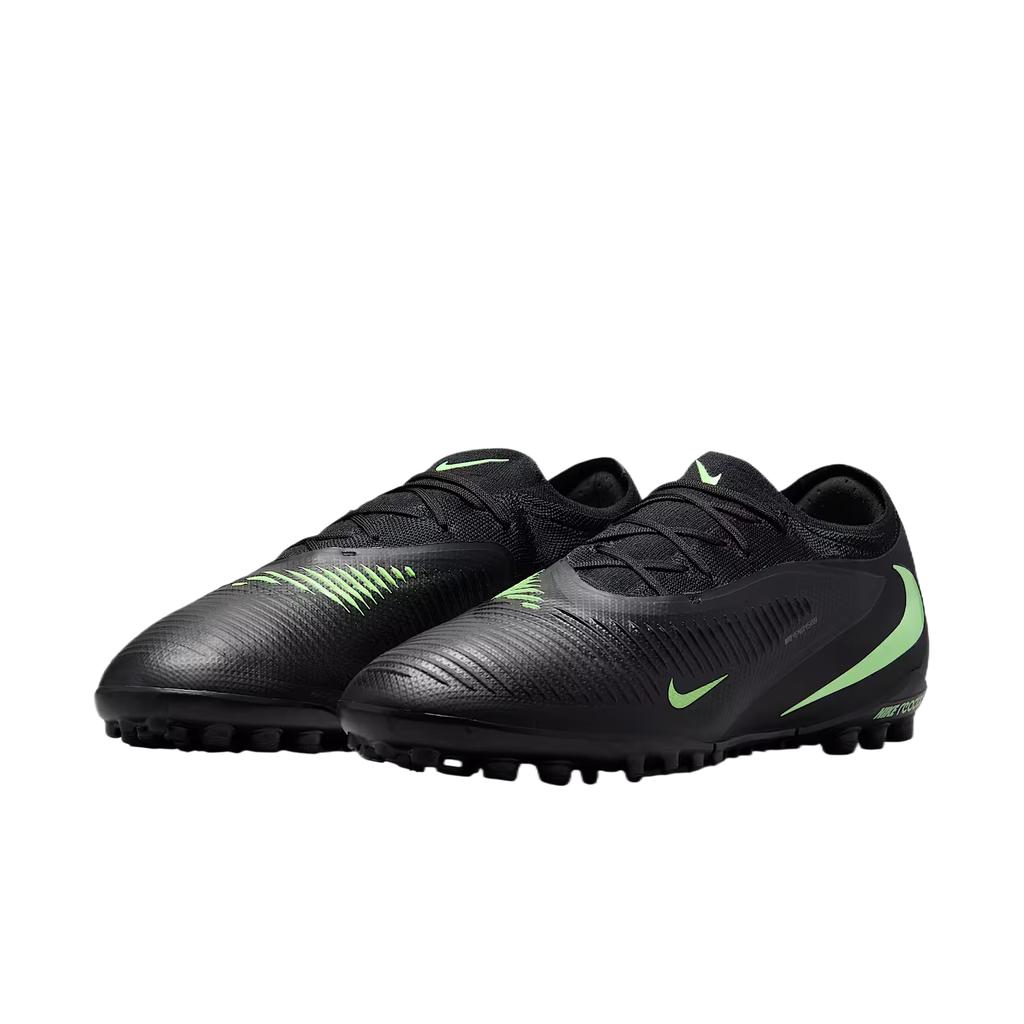 Nike Phantom 6 Low Pro TF Černá Iluzivní Zelená Unisex Tenisky HJ4123-001