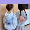 Adorable Mini Cartoon Waist Bag For Kids Cute Canvas Coin Purse Unisex Design In Multiple Colors For Everyday Use
