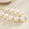 Xiaoxiangfeng fashion beaded versatile necklace, rhinestone design imitation pearl necklace