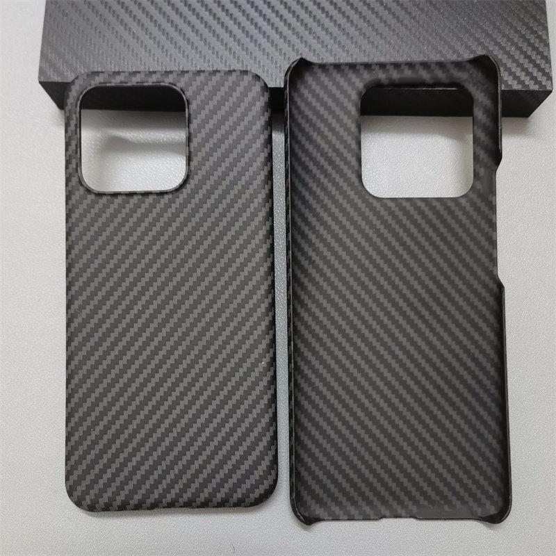 For Xiaomi 13T Pro Mi 13 Pro Case Simple Matte Hard PC Carbon Fiber Texture Pattern Cover Dustproof Fingerprint-Resistant Bumper
