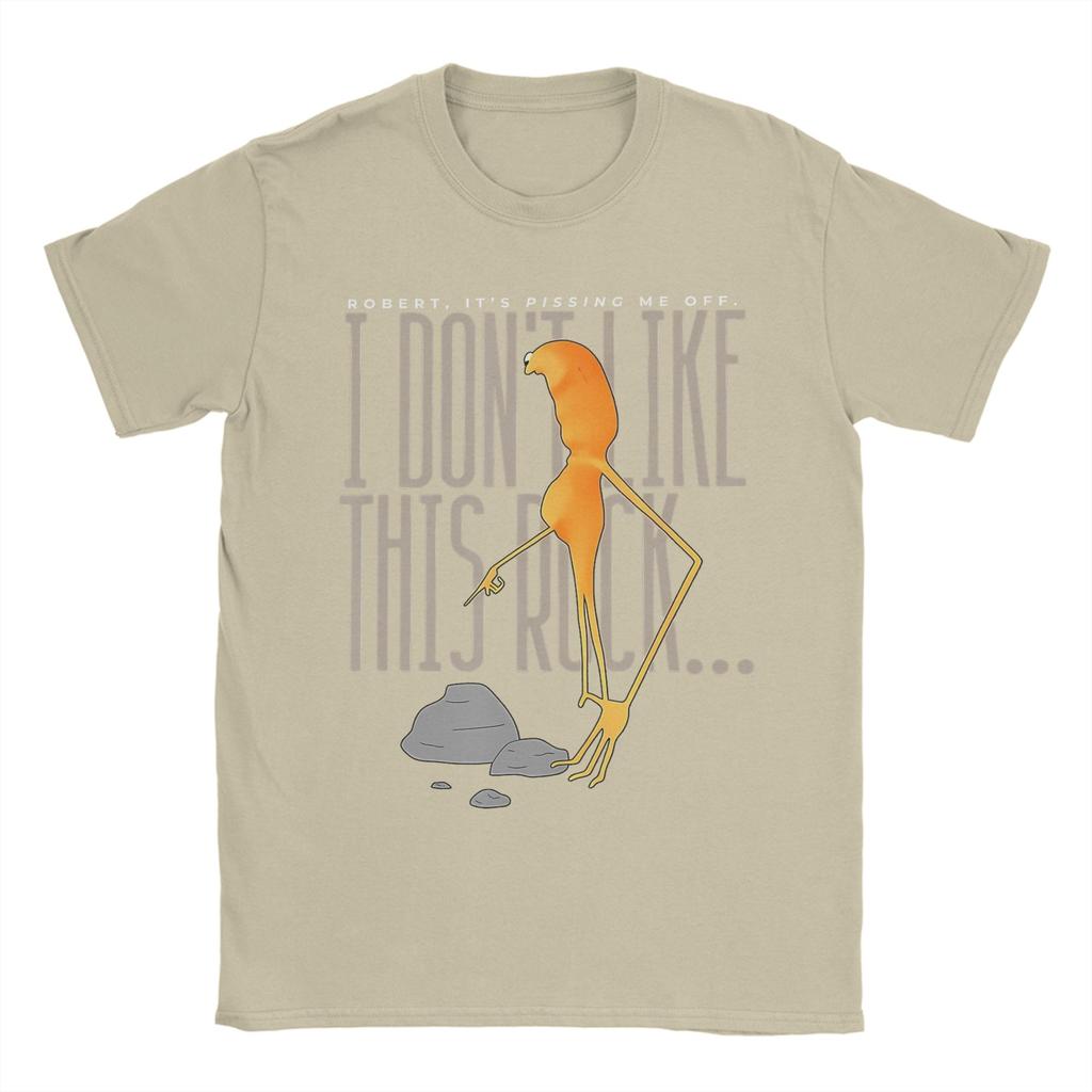 Marcus The Worm I Don't Like This Rock T Shirts for Men Cotton Vintage T-Shirts Crew Neck Tee Shirt Clothes Birthday Gift