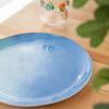 Abode Homewares Design OCEANIC OMBRE Large Dinner Approximately 27cm Cafe Dishwasher Birthday Gift for Melamine DN22913176 [Ethical, Unbreakable,