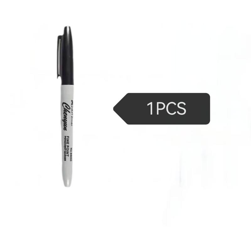 9. Superior Permanent Black Marker with Fine Tip, Ideal for Drawing, Outlining - Quick Dry and Waterproof
