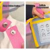 Nylon Mesh Beach Bag Gauze Mesh Handbag Cute Summer Shoulder Bag  Cosmetic Bag