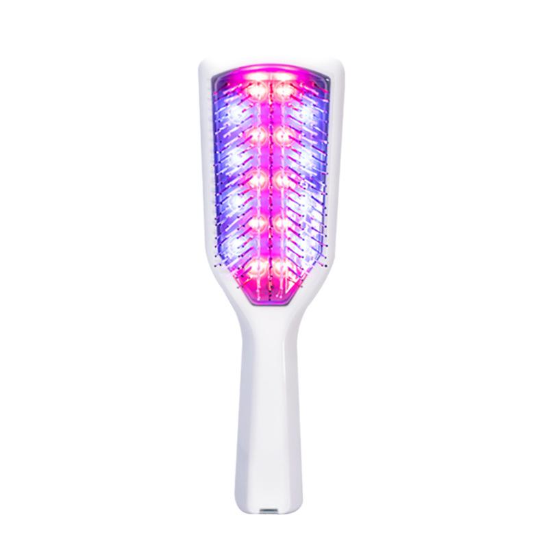 New Electric Massage Comb Red Light Vibration Care Comb Hair Comb Personal Care Comb Hair Soothing Massager