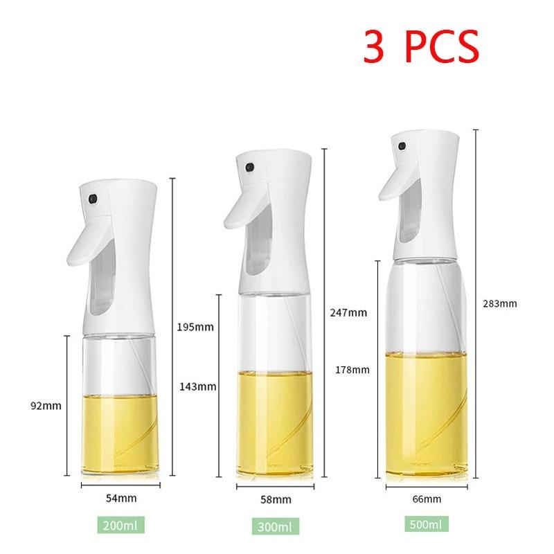 Home Outdoor Seasoning, Soy Sauce Vinegar, Wine And Oil Control Pot New Press Type Oil Spray Pot 200ml 300ml 500ml Oil Spray Pot