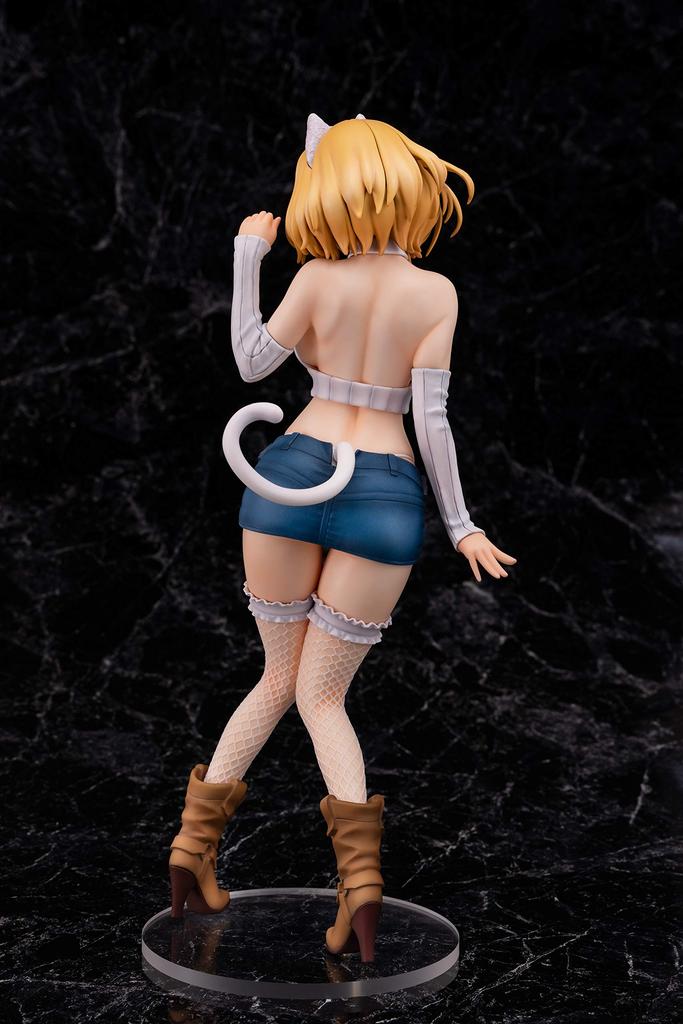 Daiki Industry BLACK & WHITE Cat Girl Shironeko-chan Illustration by Mataro 16 Scale PVC Painted Finished Figure