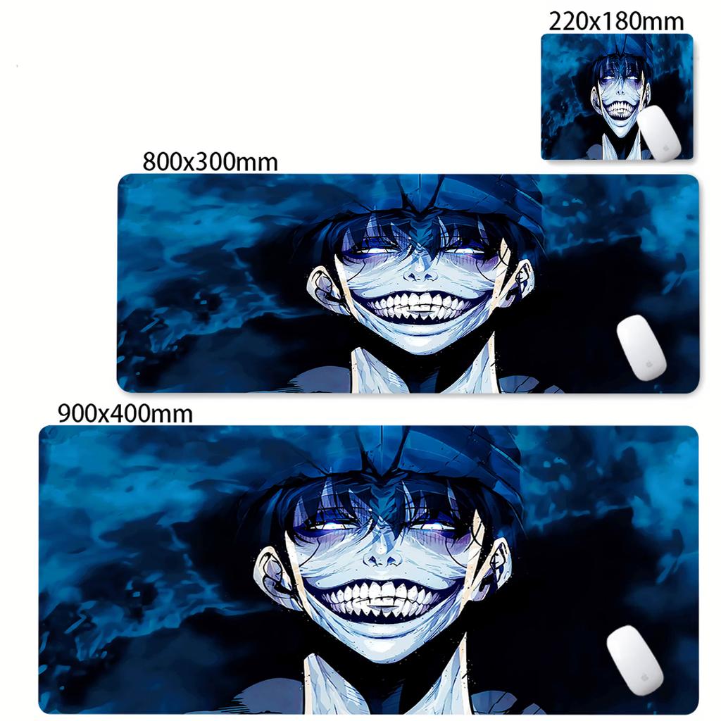 Anime Solo Leveling Mousepad XXL HD Printing Computer Gamers Locking Edge Nonslip Mouse Pad Keyboard PC Natural Rubber Desk pad