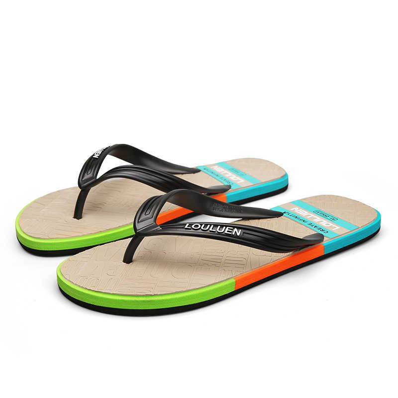 Fashion Does Not Slip Slip-resistant Luxury Brand Men's Sandals Running Trainers Shoes Travel Flip Flops Sneakers Sports Resort Out