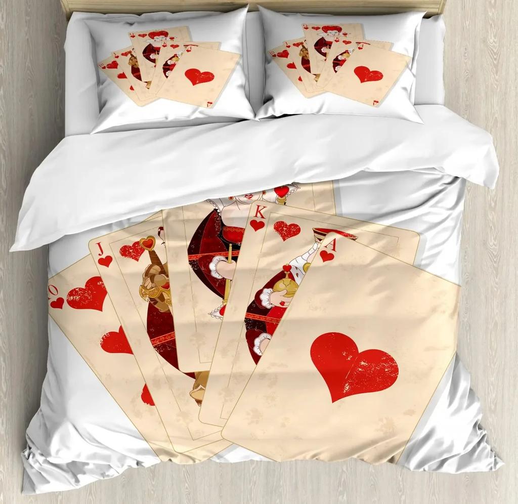 Boho Deer Head Rose Flowers Duvet Cover Set Dream Catcher Feathers Bedding Set Native American Tribal Ethnic Comforter Cover Set