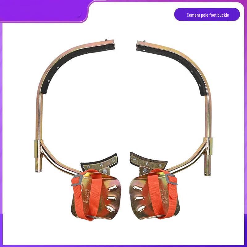 WEZHO Electrician Utility Pole Climbing Spurs with Safety Belt
