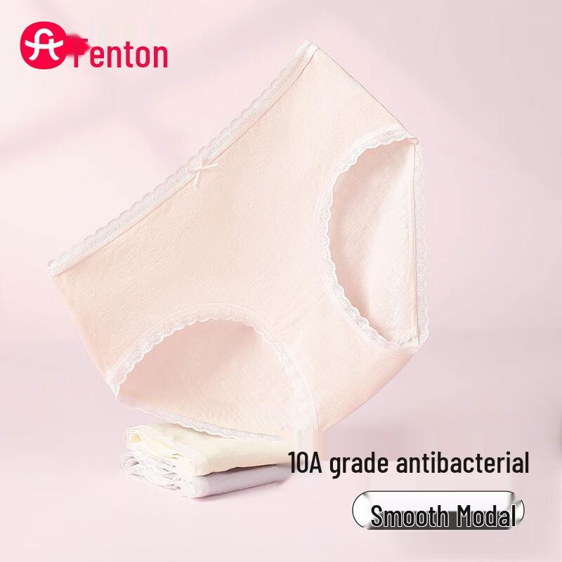 

Fenteng Women s Modal Antibacterial Underwear 3-Pack M