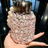 Elegant Diamond-Studded Stainless Steel Insulated Tumbler Women 300ml Portable Thermal Cup Gift Friends Office Travel