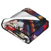 Aesthetic Dandadan Manga Blanket Multiple Sizes Soft Fuzzy Plush Okarun Throw Blankets for Couch Sofa and Bed