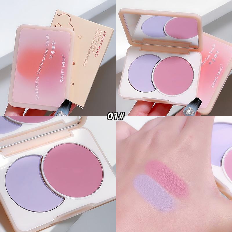 

Палитра румян Матовые натуральные румяна Контур щёк Персиковый Розовый Красный Нюдовый Макияж Фиолетовый Расширяющий Сжимающий Румяна Минеральная пудра
