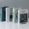 Green Faux Book Decor for Living Room TV Cabinet Display