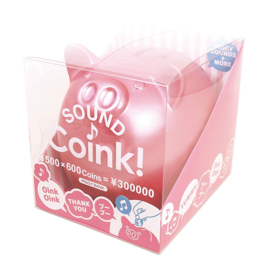 Dreams Piggy Bank Pink Coink Sound VRT42683 Rose Gold Body Height X Width X Depth Cm Size (approx.) 13.2 12.1 14.6