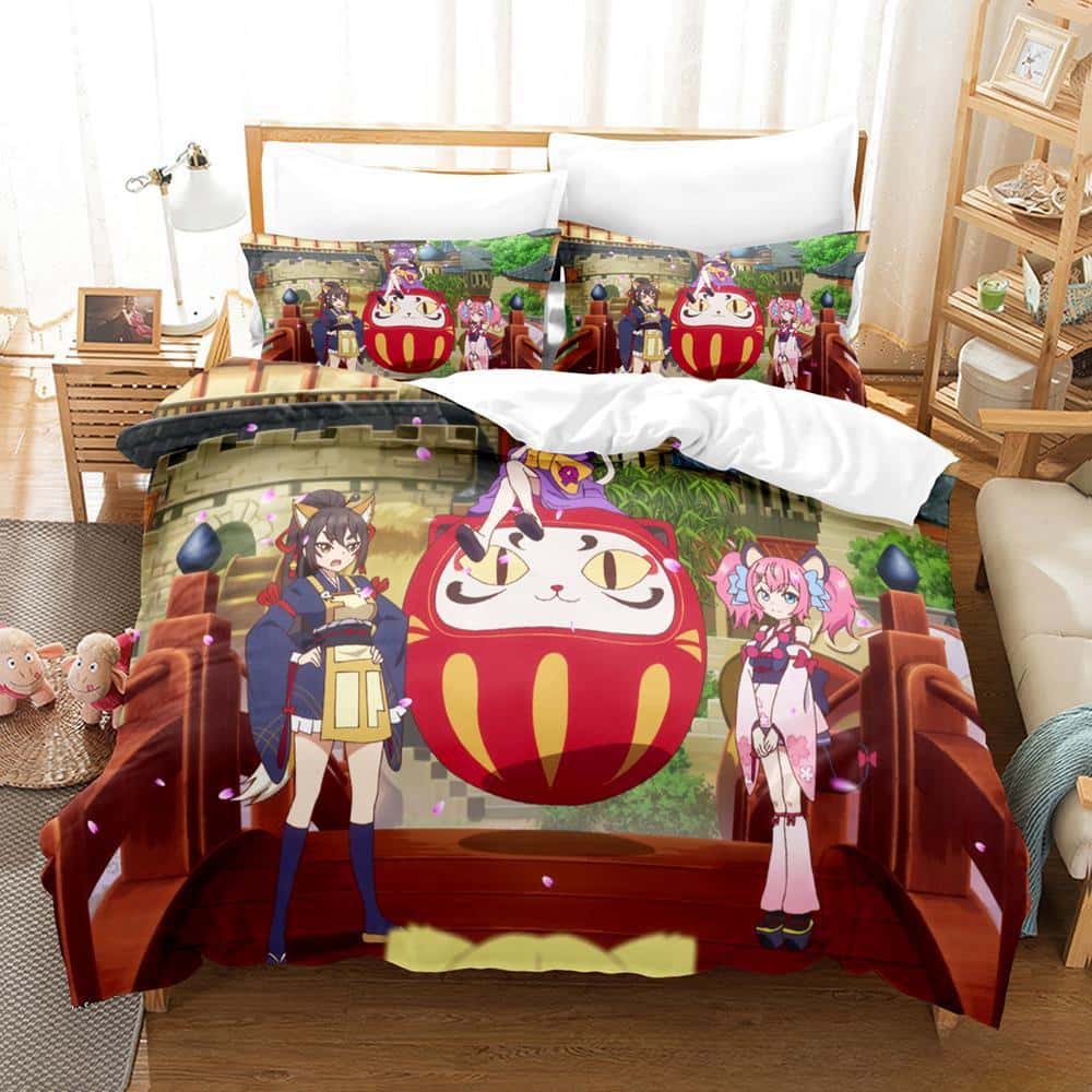 Fashion 3d Print Game Show By Rock! Bedding Set Cartoon Anime Three-piece Set Adult Kid Bedroom Duvet Cover Sets Home Textiles