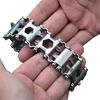 1PC Portable Multifunction Repair Bracelet Stainless Steel Universal 29 In 1 Multi Tool Bracelets