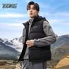 Xuezongfei Men's Hooded Down Vest