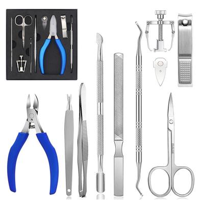 Cortador de Unhas do Pé Kit de Remoção de Unha Encravada Unha Grossa Unha Dura Profissional