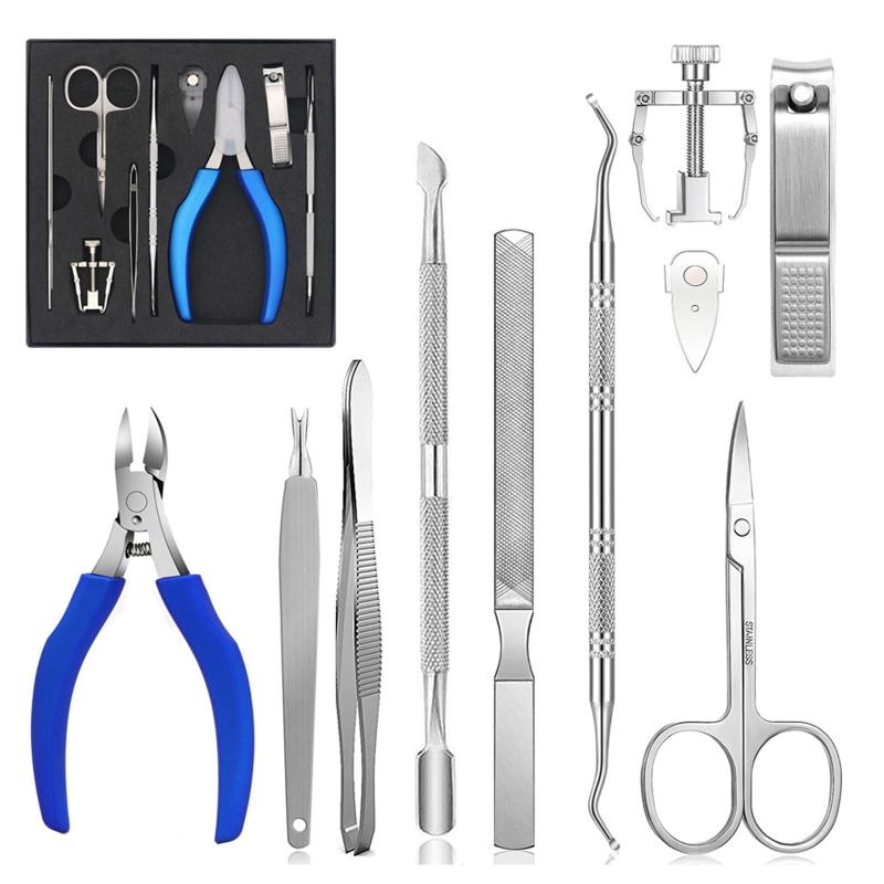 Toenail Clipper Ingrown Toenail Removal Kit Thick Nail Hard Nail Professional