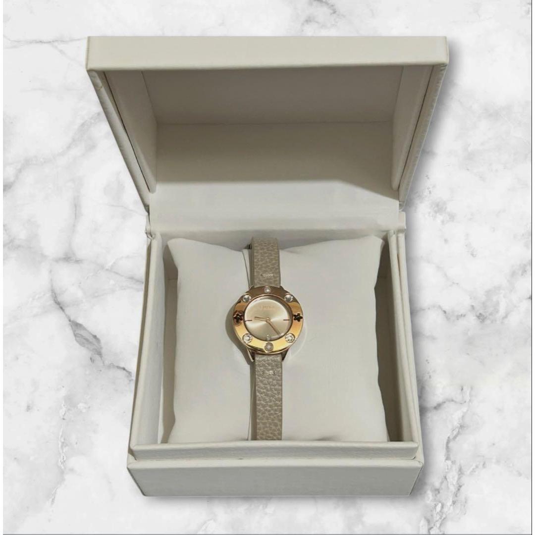 Used [FURLA] Box included/2way specification wristwatch/with changeable bezel