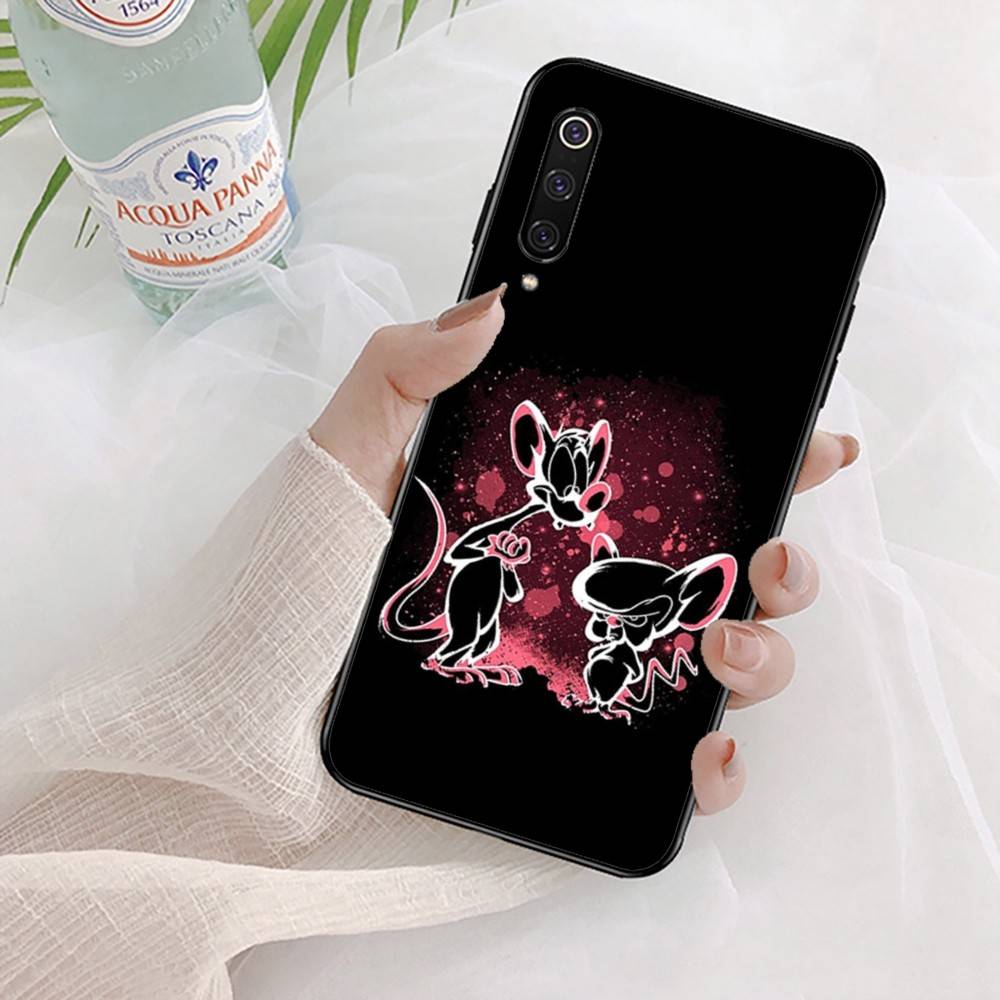 Pinky And The Brain Phone Case For Xiaomi Mi 5X 8 9 10 11 12 Lite Pro 10T PocoX3pro PocoM3 Note 10 Pro Lite