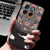 For ZTE Blade V70/Axon 70 3D Relief Flower Emboss Soft Silicone Back Cover For ZTE Nubia V70 Relief Emboss Case ZTE Blade V70 70