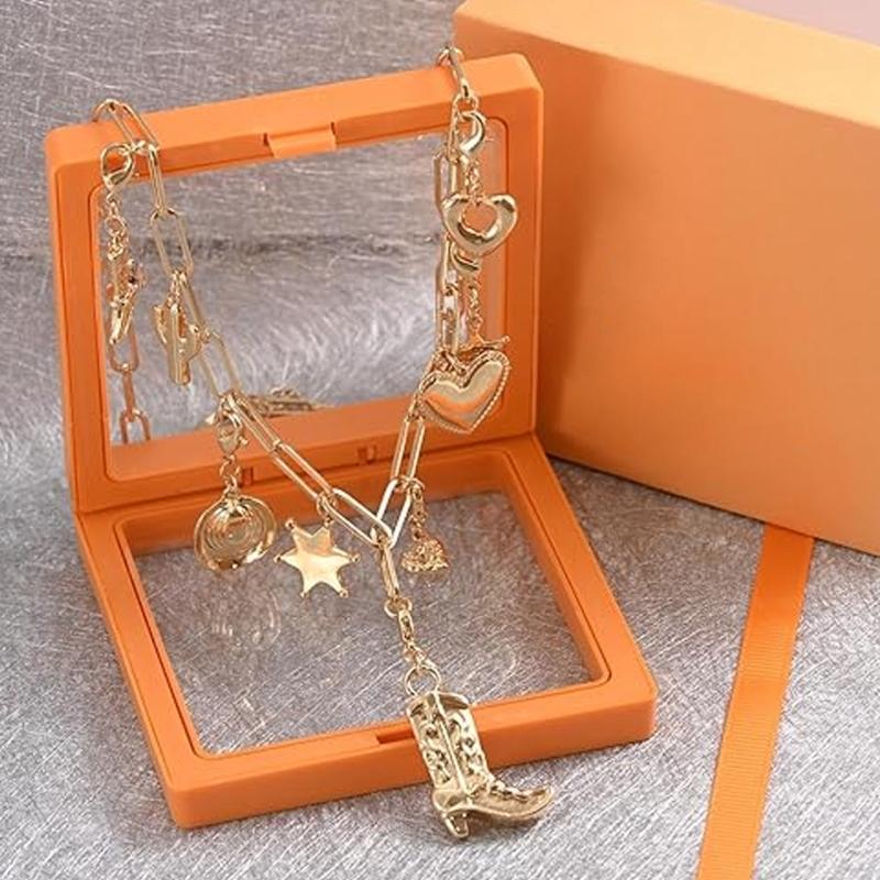 Simple Necklace Fashion Irregular Various Pendant Necklace Neck Jewelry Perfect for Youthful Couple or Close Friend