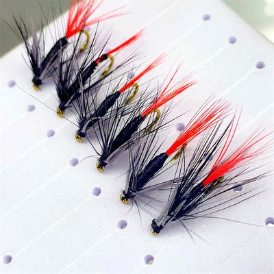 Fly Fishing Flies 6/12/18/24Pcs Handmade Fly Fishing Lures Dry/Wet Flies Nymph Emerger