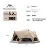 Quick-Open Mountain Mushroom Tent: Spacious, Ventilated, Rain & Sunproof, No-Setup Required for Outdoor Camping
