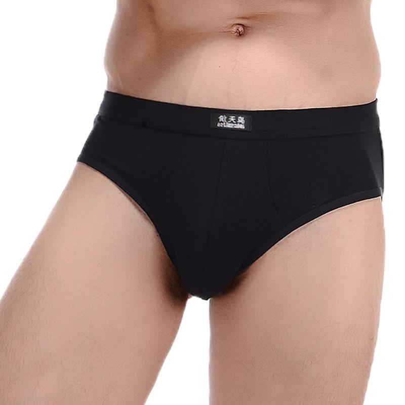 4 PCS Men's Briefs Mid‑Waist Soft Breathable Underwear Comfortable Male Underpants L XL XXL 3XL 4XL 5XL