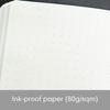 Leuchtturm A5 Notebook with Dotted Grid, Silver, 355678, Officially Imported