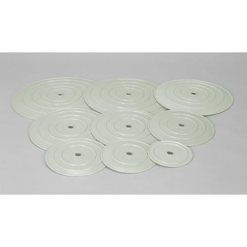 TONBO Shinki Gosei Pickle Press Lid for 5-inch Pickles, Gray, 18cm Diameter X 1cm Height, Made In Japan