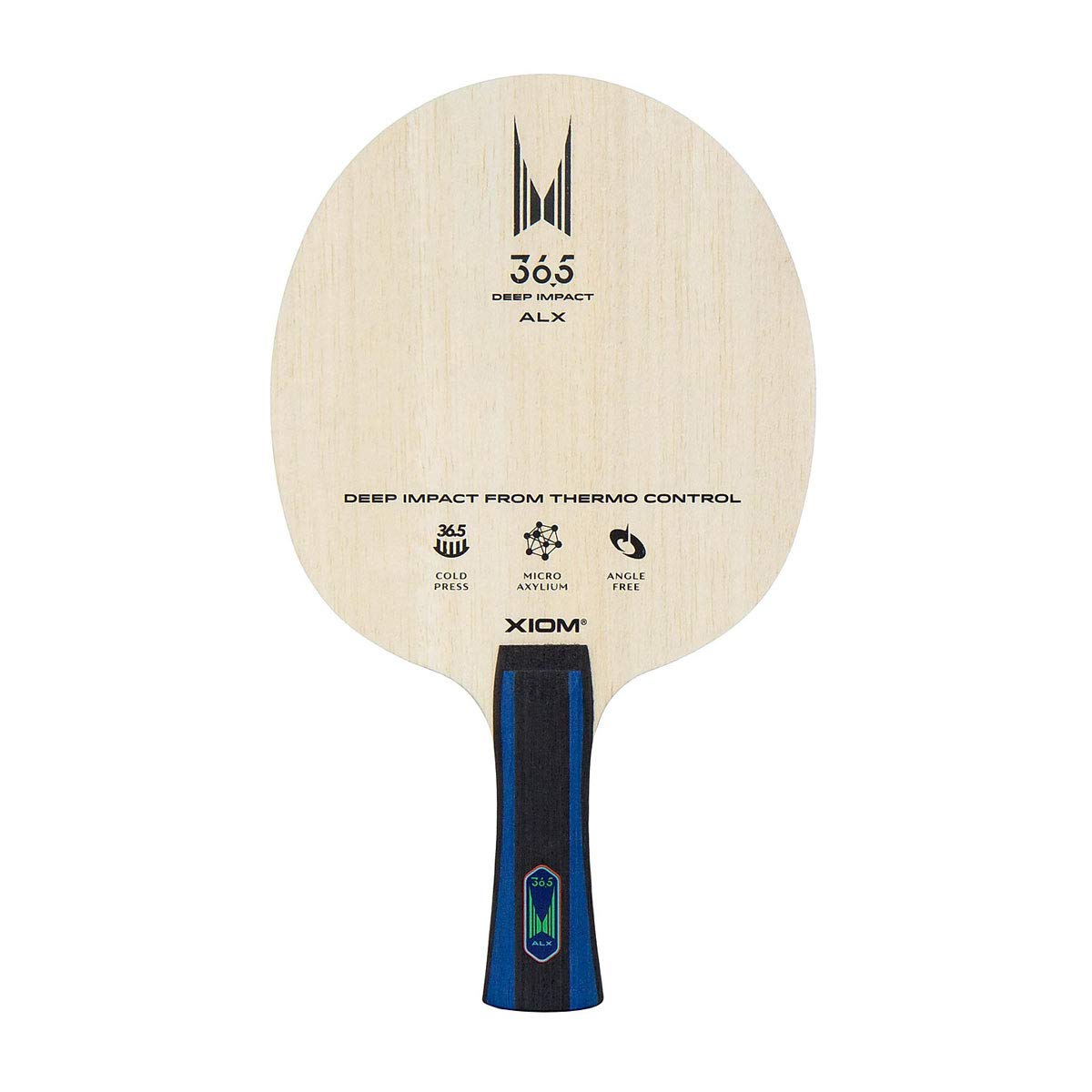 

XIOM Table Tennis Racket ALX Shakehand Racket Straight 20403 36.5 (ST)