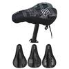 Bike Saddle Cover Silicone Padded Waterproof Bike Seat Cover Improved Comfort Breathable Anti-Slip Bicycles Seat Cushion