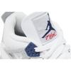Air Jordan 4 Retro 'Midnight Navy' (Unisex) White / Midnight Navy / Light Smoke Grey / Fire Red Vintage Basketball Shoes DH6927 140