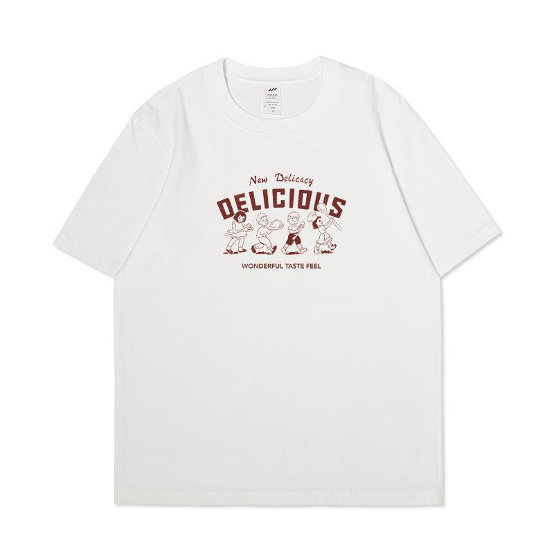 S1120674 Хлопковая футболка с принтом больших размеров S 2164₽