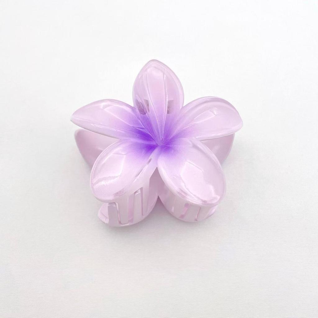Vintage Damen Mehrfarbige Frangipani Fee Haarspange