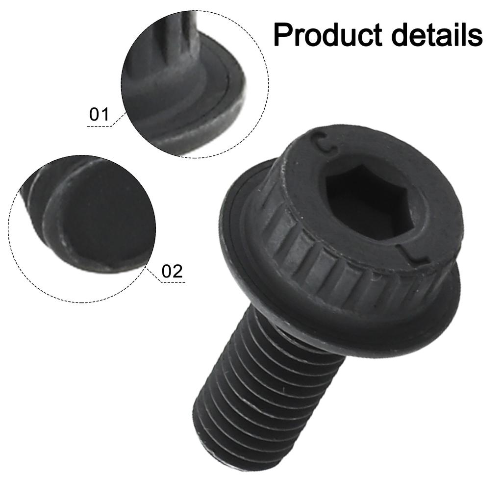 1 ks N600011 Šroub čepele pro DWS715, DCS781X1 DCS361B-CA DWS716XPS-CA DWS779 Pokosová pila M8-1,25x20mm, levá, díly pro elektrické nářadí