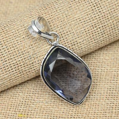 Amethyst Gemstone 925 Sterling Silver Handmade Pendant Jewelry Christmas Gift